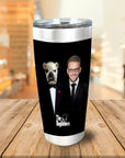 'The Dogfathers' Personalized Pet/Human Tumbler