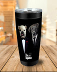 'The Dogfathers' Personalized 2 Pet Tumbler