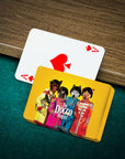 'The Doggo Beatles' Personalized 4 Pet Playing Cards