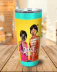 'The Doggo Beatles' Personalized 2 Pet Tumbler