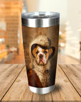 'The Feathered Dame' Personalized Tumbler