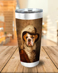 'The Feathered Dame' Personalized Tumbler