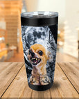 'The Fierce Wolf' Personalized Tumbler