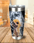 'The Fierce Wolf' Personalized Tumbler