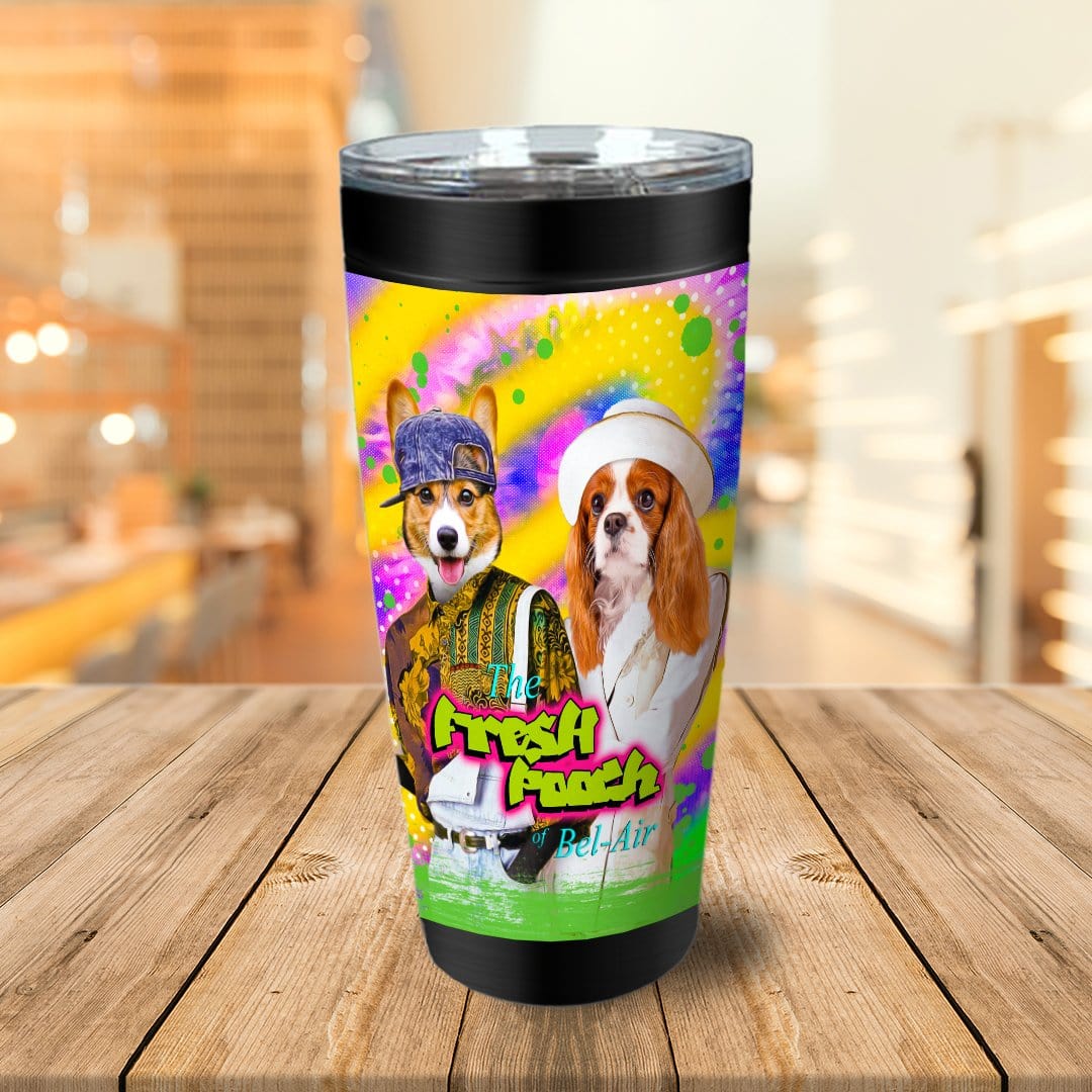 &#39;The Fresh Pooch&#39; Personalized 2 Pet Tumbler