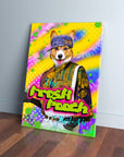 'The Fresh Pooch' Personalized Pet Canvas