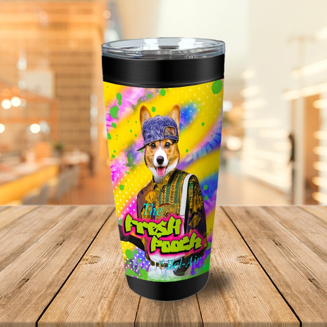 &#39;The Fresh Pooch&#39; Personalized Tumbler