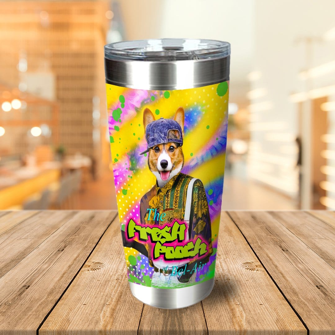 &#39;The Fresh Pooch&#39; Personalized Tumbler