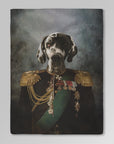 'The General' Personalized Pet Blanket