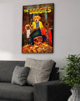 'The Doggies' Personalized 3 Pet Canvas