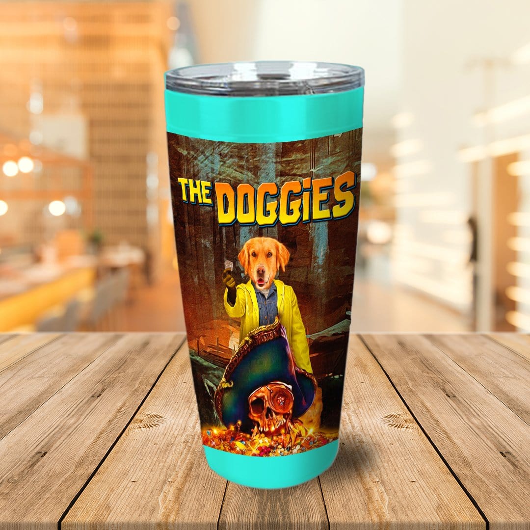 &#39;The Doggies&#39; Personalized Tumbler