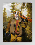 'The Hunter' Personalized Pet Blanket