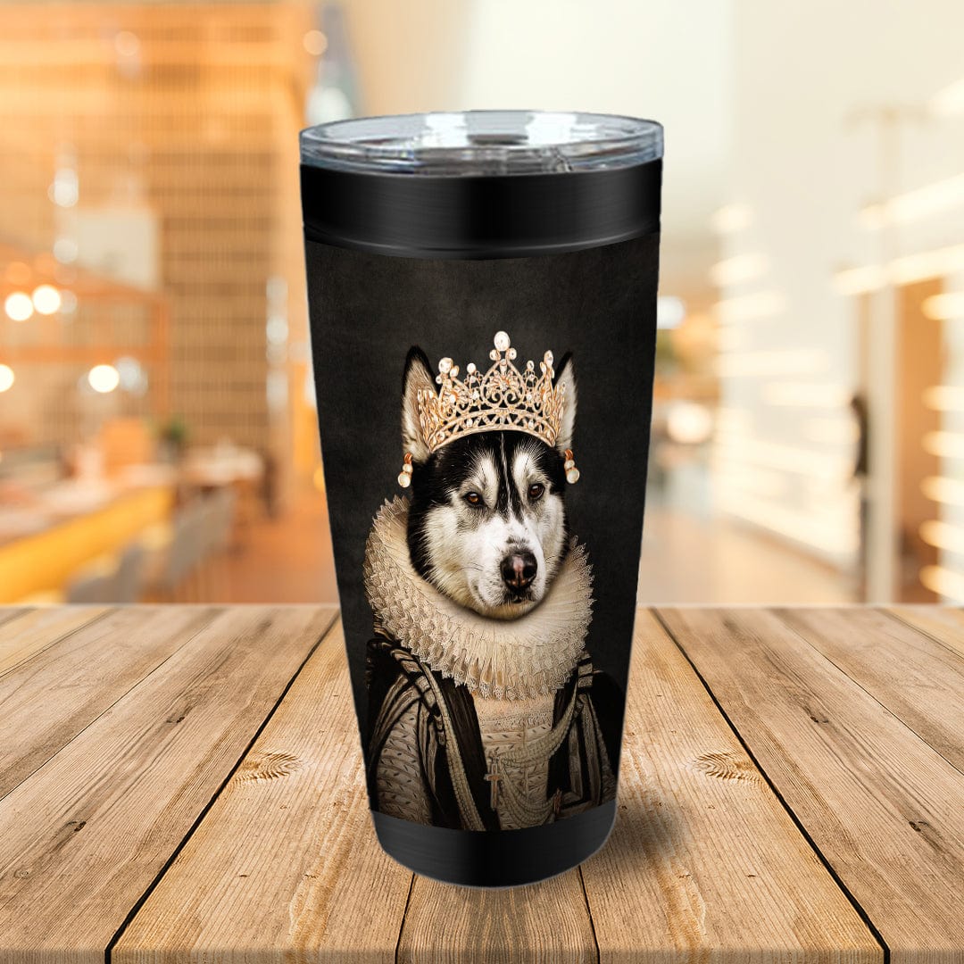 &#39;The Lady of Pearls&#39; Personalized Tumbler