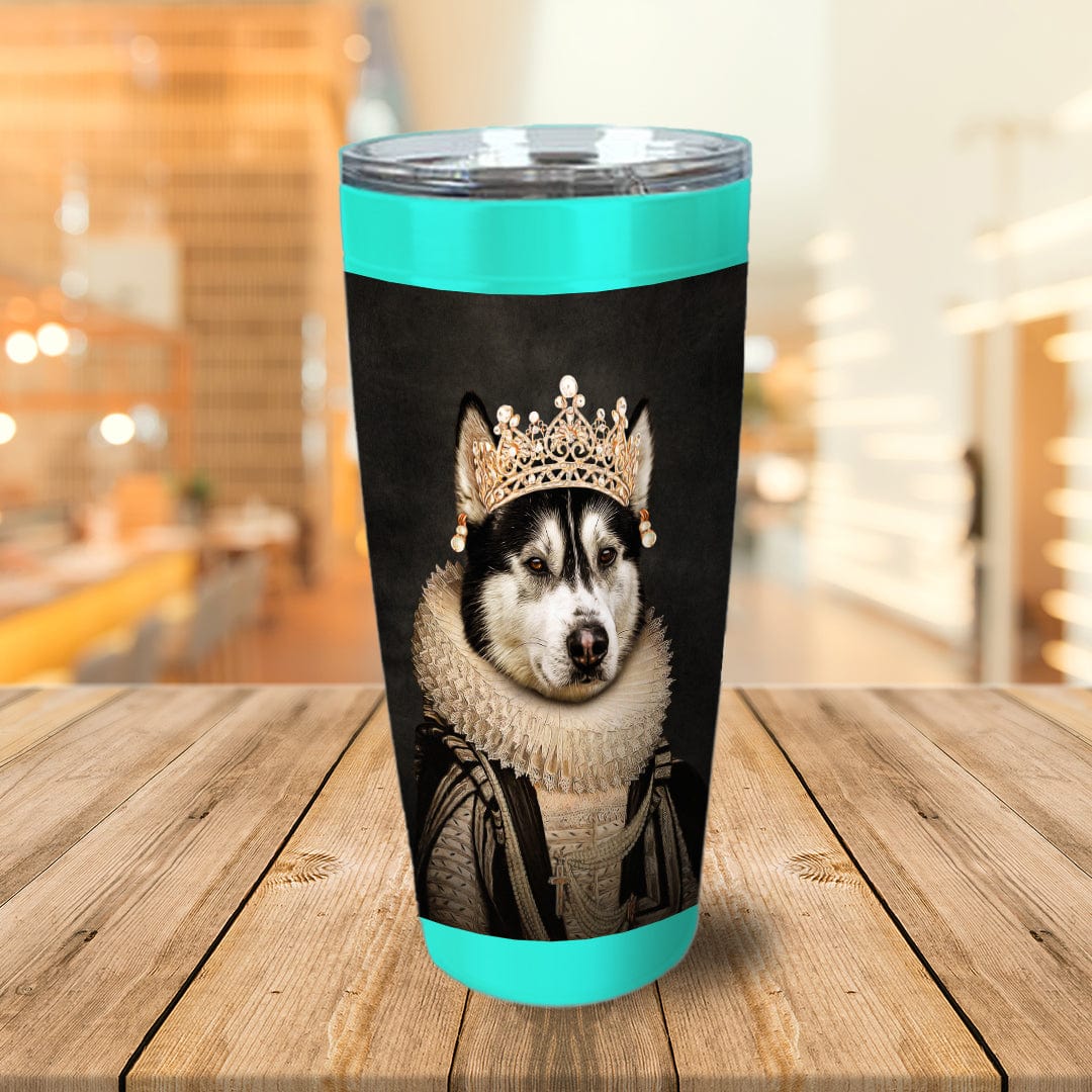 &#39;The Lady of Pearls&#39; Personalized Tumbler