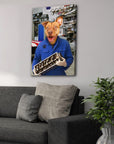 'The Mechanic' Personalized Pet Canvas