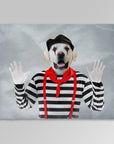 'The Mime' Personalized Pet Blanket