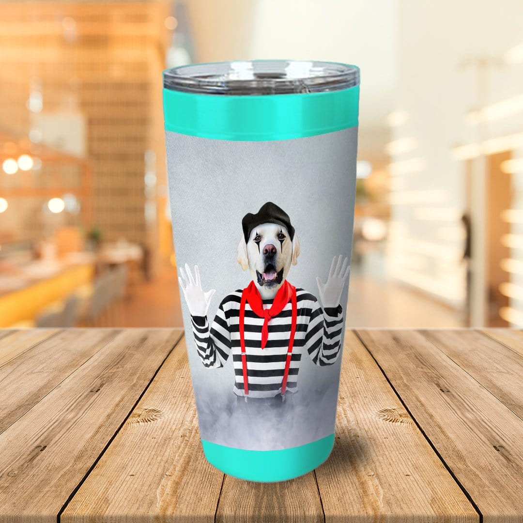 &#39;The Mime&#39; Personalized Tumbler