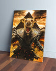 'The Mummy' Personalized Pet Canvas