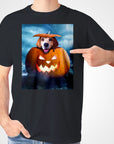 'The Pawmpkin' Personalized Pet T-Shirt