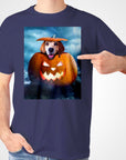 'The Pawmpkin' Personalized Pet T-Shirt