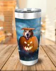 'The Pawmpkin' Personalized Tumbler