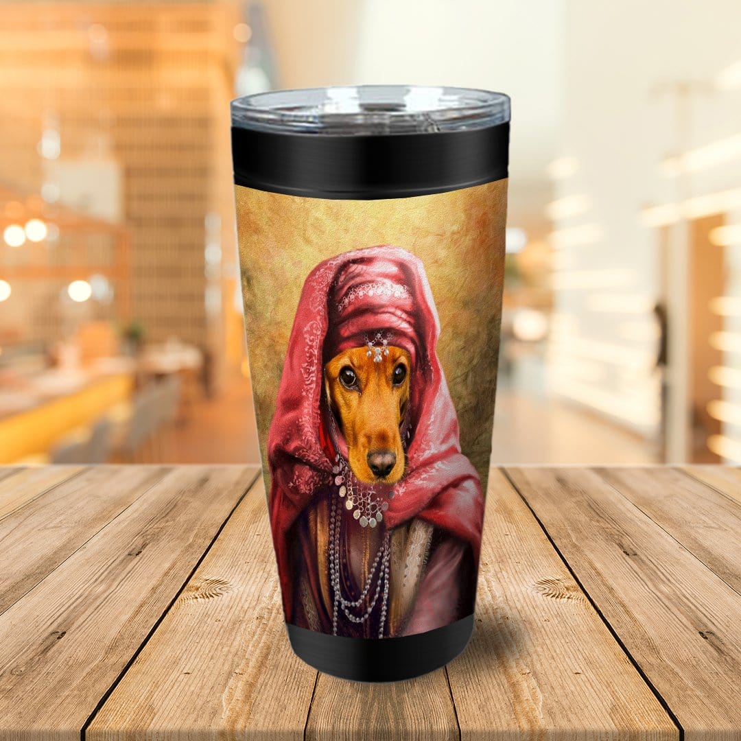 &#39;The Persian Princess&#39; Personalized Tumbler