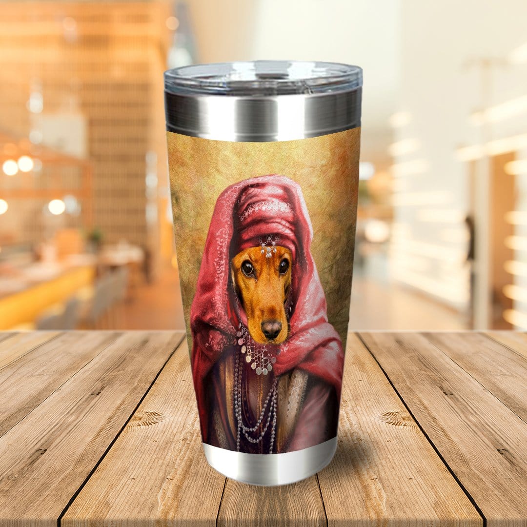 &#39;The Persian Princess&#39; Personalized Tumbler