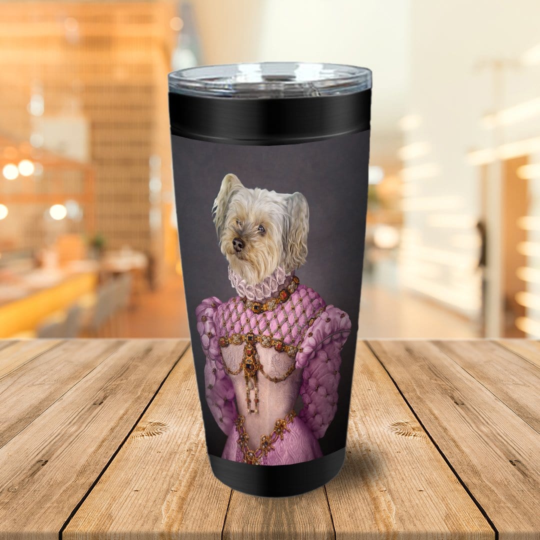 &#39;The Pink Princess&#39; Personalized Tumbler