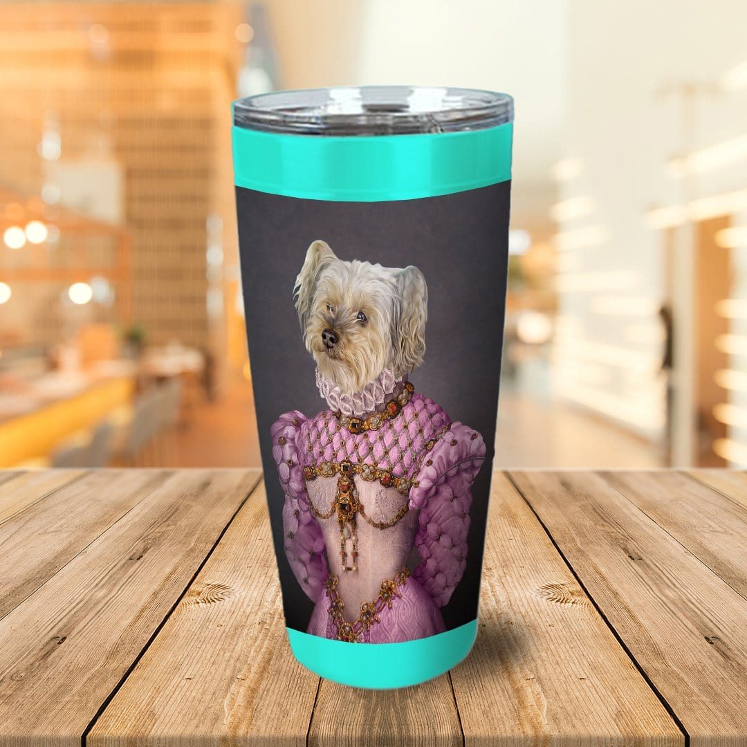 &#39;The Pink Princess&#39; Personalized Tumbler