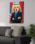 'The President' Personalized Pet Canvas