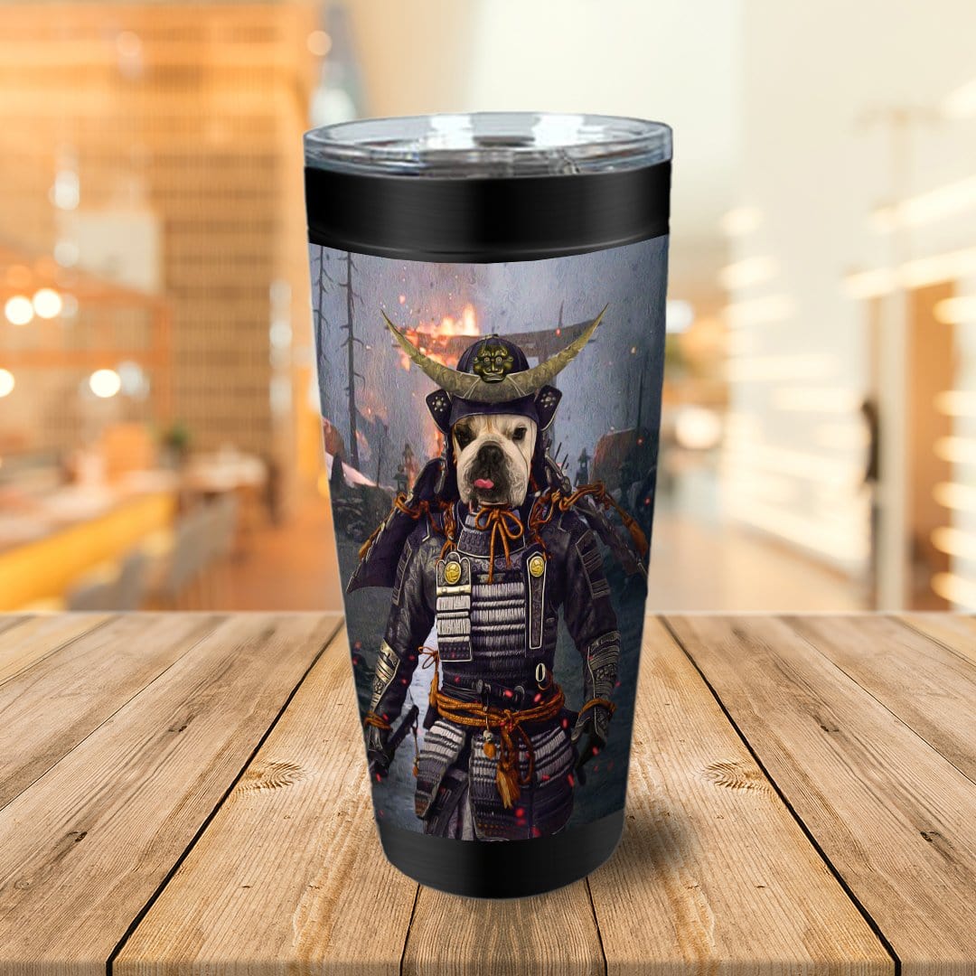 &#39;The Samurai&#39; Personalized Tumbler