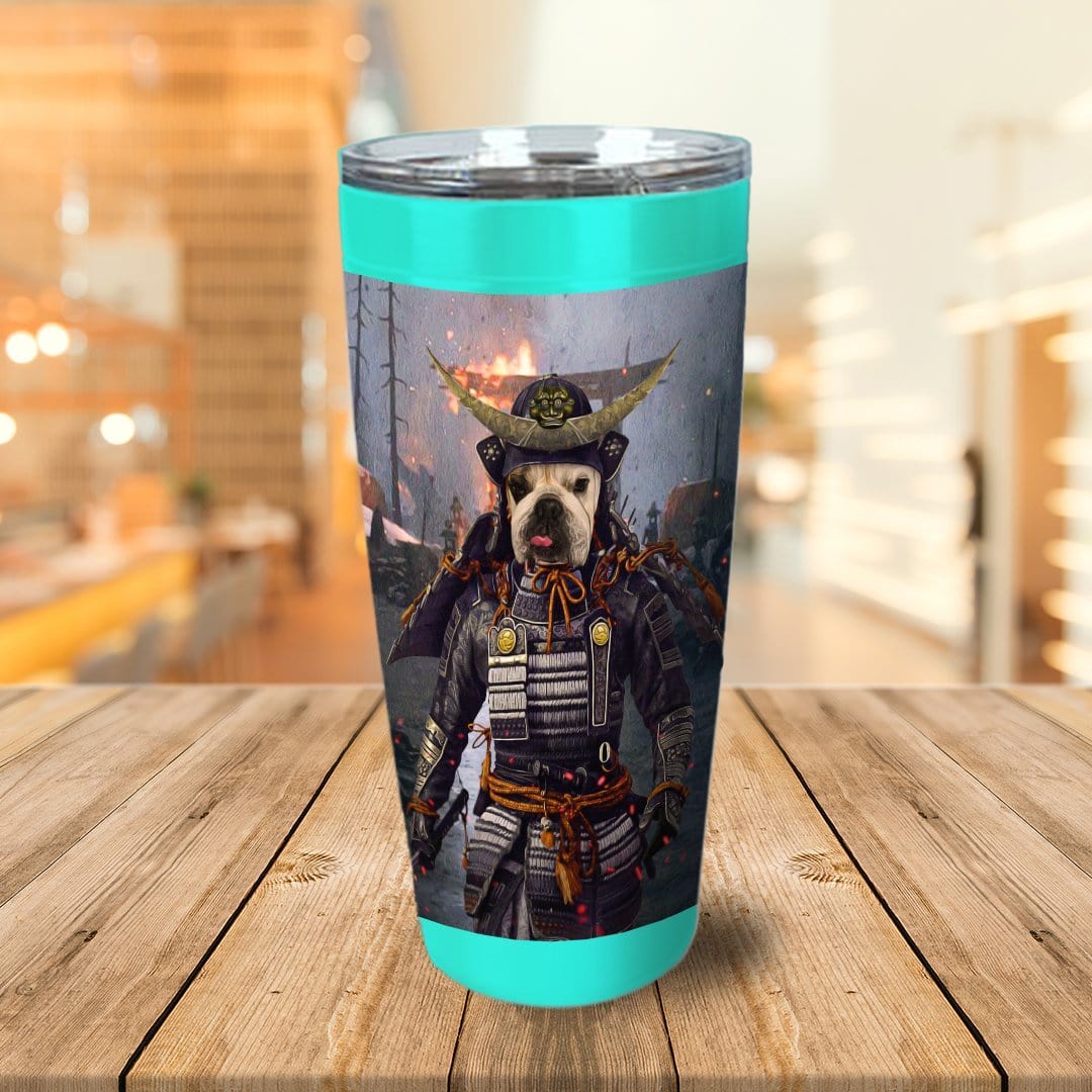 &#39;The Samurai&#39; Personalized Tumbler