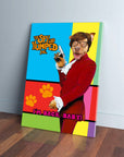 'The Spy Who Humped Me' Personalized Pet Canvas