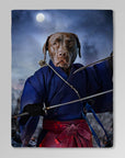 'The Swordsman' Personalized Pet Blanket