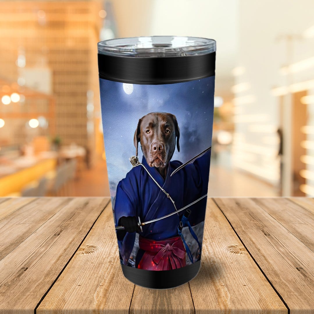 &#39;The Swordsman&#39; Personalized Tumbler