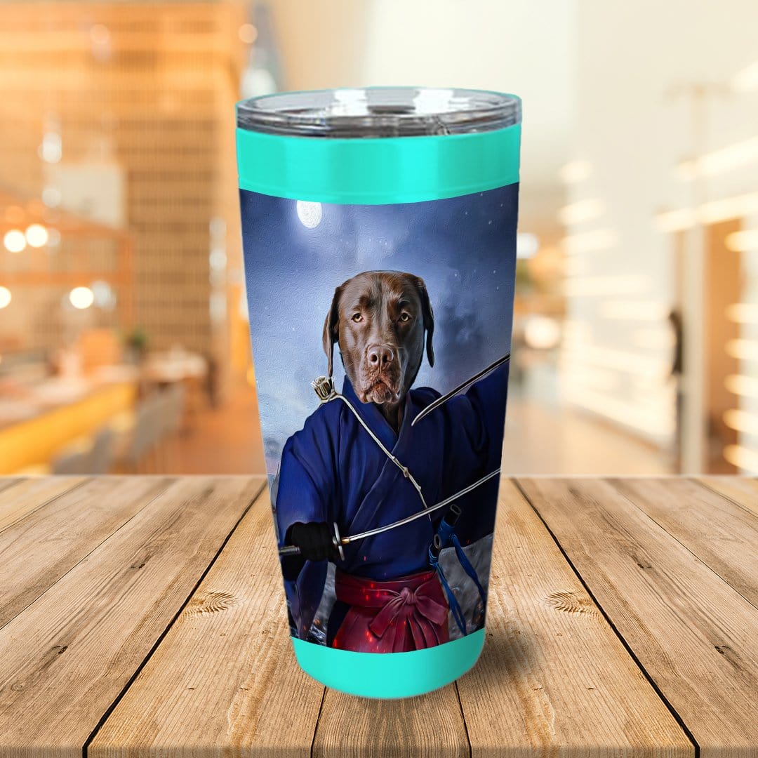 &#39;The Swordsman&#39; Personalized Tumbler