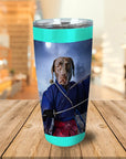 'The Swordsman' Personalized Tumbler