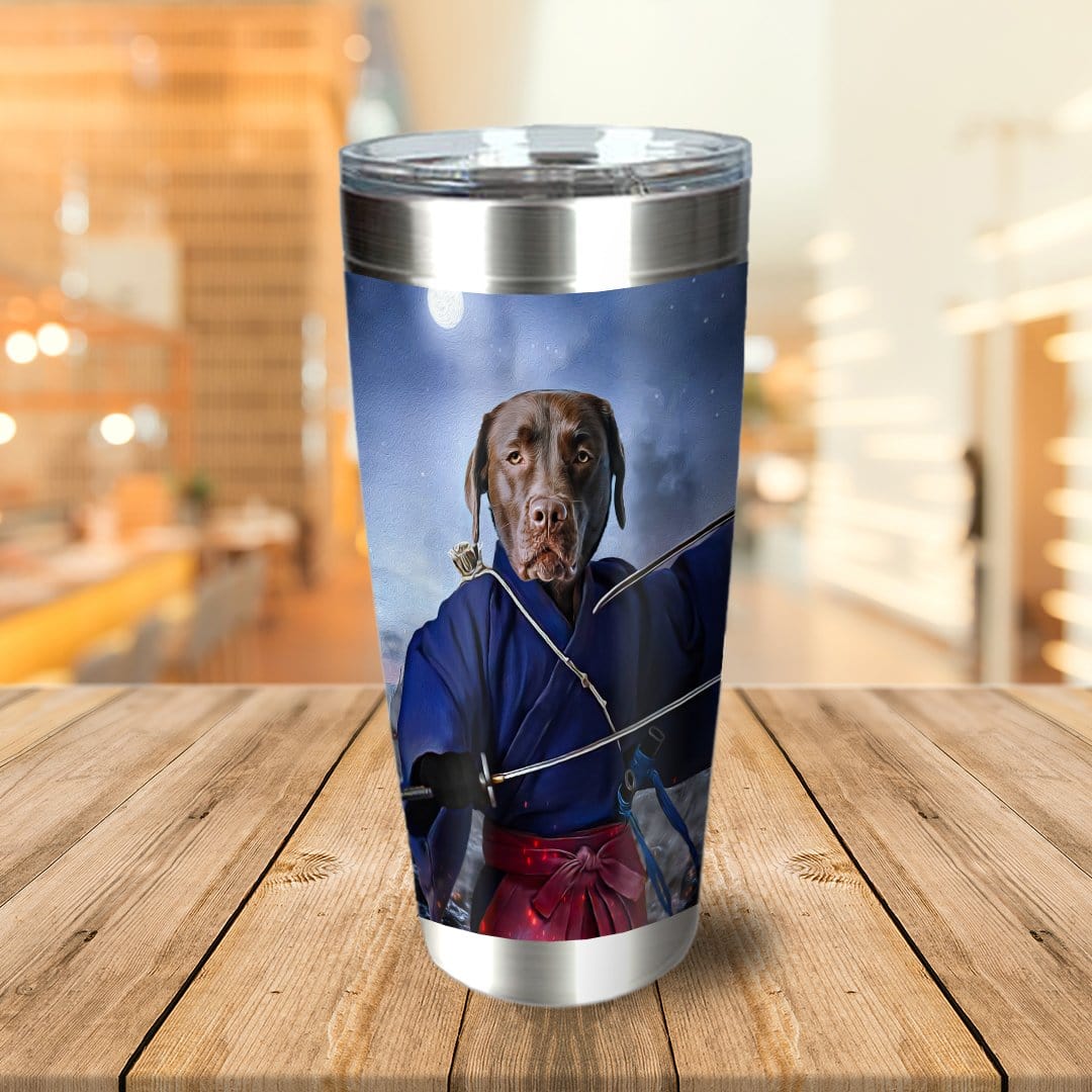 &#39;The Swordsman&#39; Personalized Tumbler