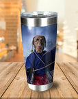 'The Swordsman' Personalized Tumbler