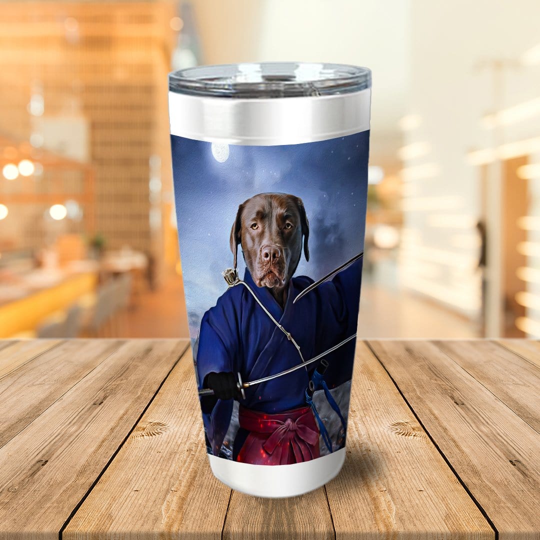 &#39;The Swordsman&#39; Personalized Tumbler