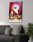 'The Tarot Reader' Personalized Pet Canvas