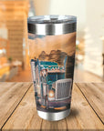 'The Trucker' Personalized Tumbler