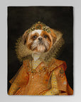 'The Victorian Princess' Personalized Pet Blanket