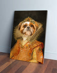 'The Victorian Princess' Personalized Pet Canvas