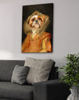 'The Victorian Princess' Personalized Pet Canvas