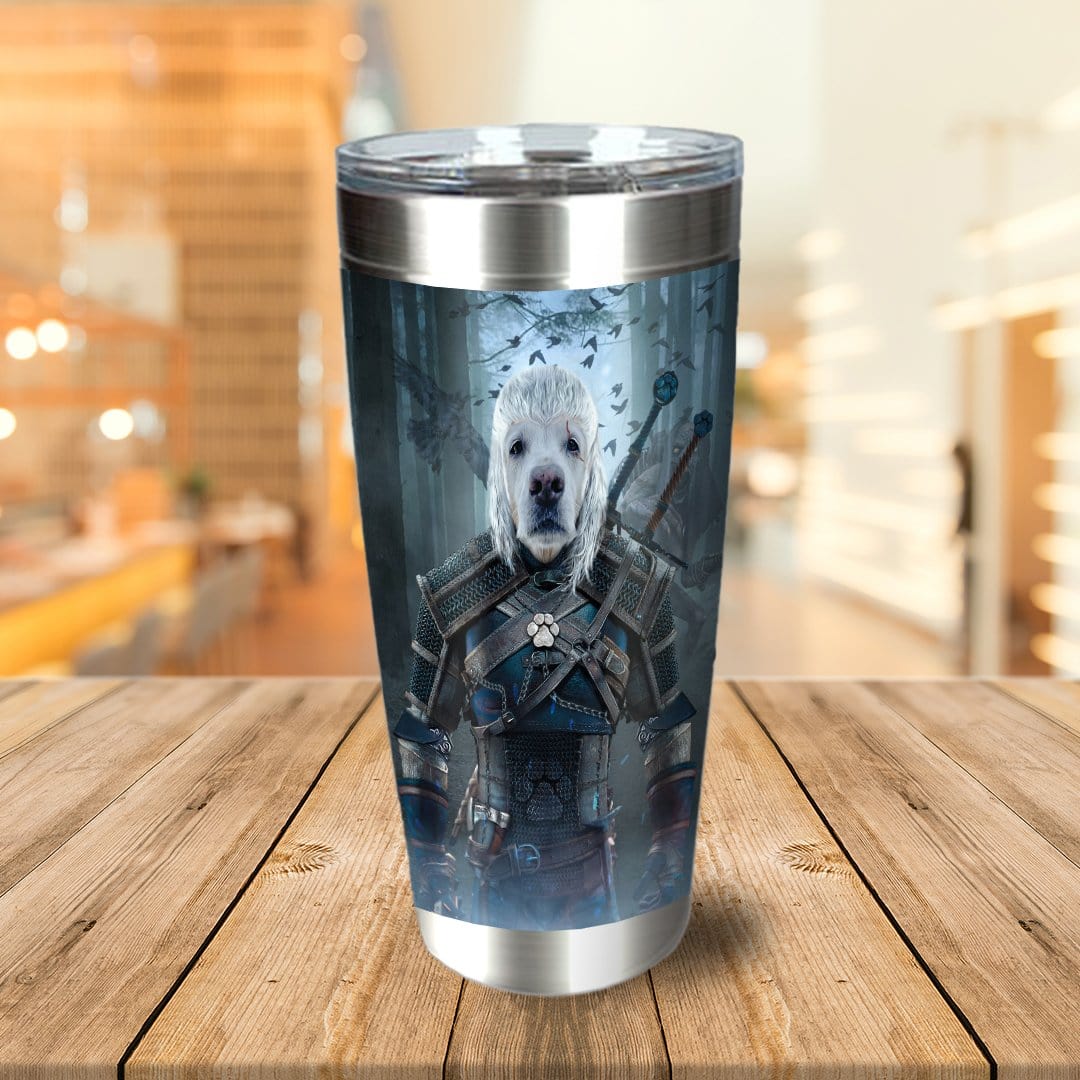 &#39;The Witcher Doggo&#39; Personalized Tumbler