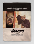 'The Woofing' Personalized 2 Pet Blanket