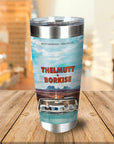 'Thelmutt and Borkise' Personalized 2 Pet Tumbler