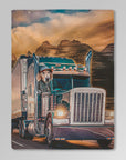 'The Trucker' Personalized Pet Blanket