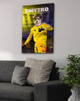 'Ukraine Doggos Euro Football' Personalized Pet Canvas